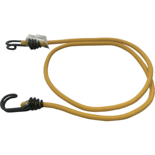 ユタカメイク ゴム BC-81202 バンジーコード 8mm×1200mm 黄 50本まとめ売り 50本 【まとめ売り商品】