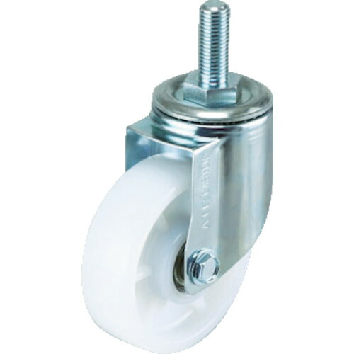 ワコーパレット エアーキャスターねじ込みタイプ(自在)100mm AMT-100NB ナイロン(B入)車 12個まとめ売り 12個 【まとめ売り商品】