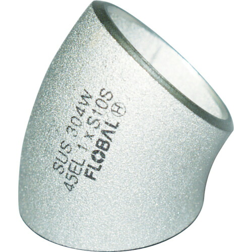 FLOBAL 45°エルボ(ロング)S10S B-45EL-10S-80A 09100028 30個まとめ売り 30個 【まとめ売り商いもの】