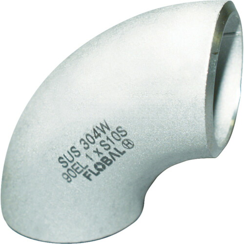 FLOBAL 90°エルボ(ロング)S10S B-90EL-10S-50A 09100006 50個まとめ売り 50個 【まとめ売り商いもの】