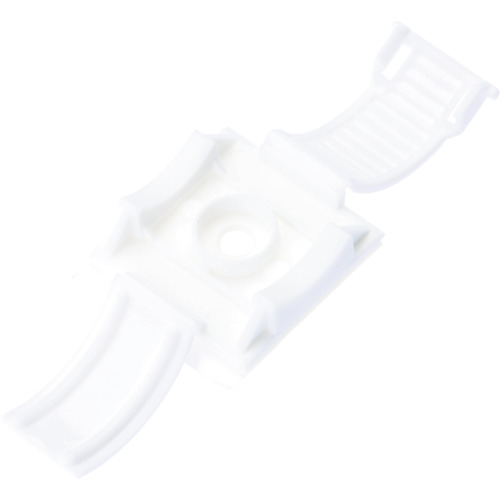 PANDUIT 固定具 ARC.68-A-Q クリンチャー 粘着テープ付き 白 (25個入) 10袋まとめ売り 10袋 【まとめ売り商品】