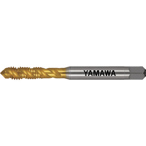 ヤマワ チタンコーティングスパイラルタップ AU-SP-P2-M2.6X0.45 AU+SP P2 M2.6X0.45 10本まとめ売り 10本 【まとめ売り商品】|設備プロ王国 店
