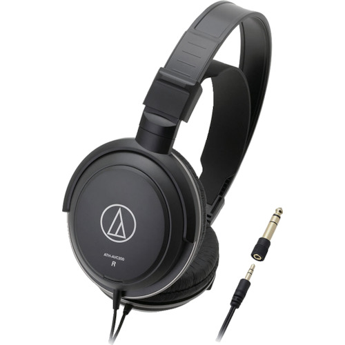 オーディオテクニカ ダイナミックヘッドホン ATH-AVC200 10個まとめ売り 10個 【まとめ売り商いもの】