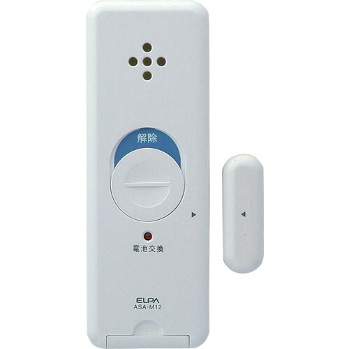 ELPA 窓ピタッアラーム ASA-M12-N4P(W) 開放的さぐり当てる4P 20Sまとめ売り 20S 【まとめ売り商いもの】