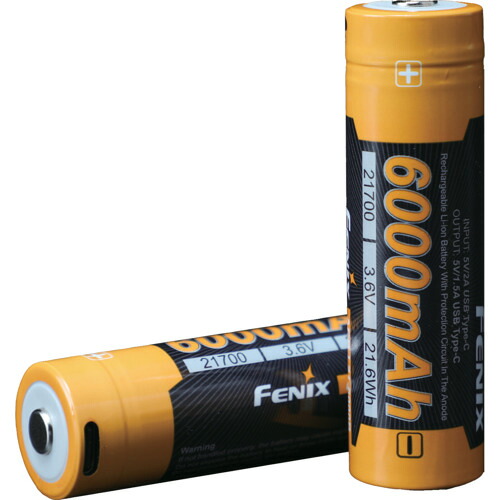 FENIX リチウムイオン専用申し受ける蓄電池 ARB-L21-6000B ARB－L21－6000B(USB申し受ける手合い) 40個まとめ売り 40個 【まとめ売り商いもの】