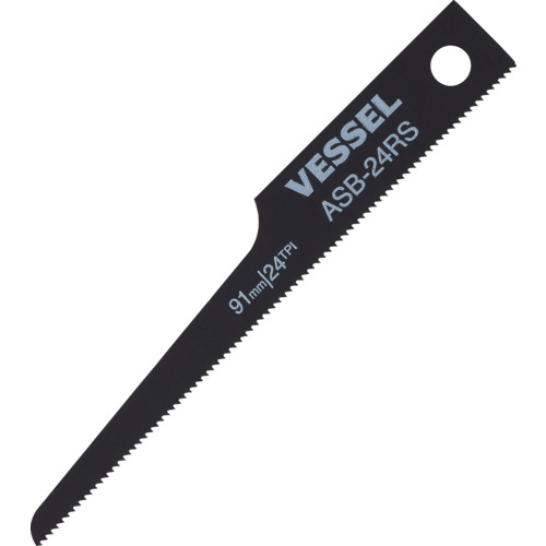 VESSEL ASB－24RS ASB-24RS エアーソーブレード先細10枚入り 24山 10袋まとめ売り 10袋 【まとめ売り商品】