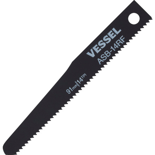 VESSEL ASB－14RF ASB-14RF エアーソーブレード先太10枚入り 14山 10袋まとめ売り 10袋 【まとめ売り商品】