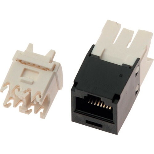 PANDUIT 科目6モジュラージャック CJ688TGBL 黒 CJ688TGBL 50個まとめ売り 50個 【まとめ売り商いもの】