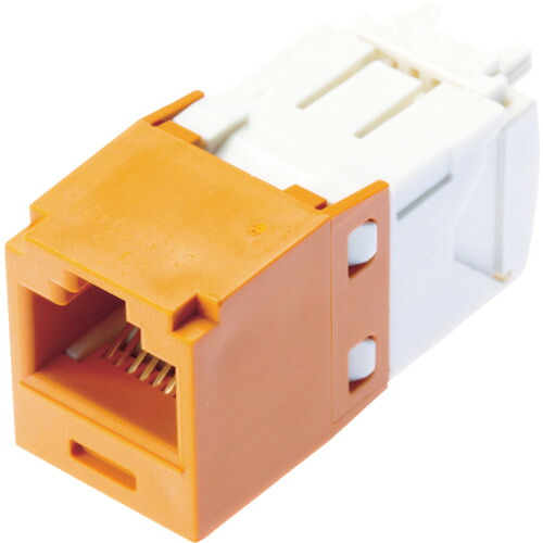 PANDUIT 科目6モジュラージャック CJ688TGOR オレンジ色 50個まとめ売り 50個 【まとめ売り商いもの】