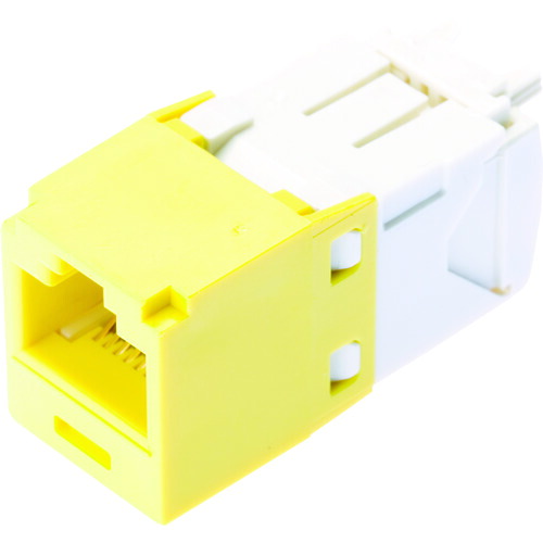 PANDUIT 科目6モジュラージャック CJ688TGYL 黄 50個まとめ売り 50個 【まとめ売り商いもの】
