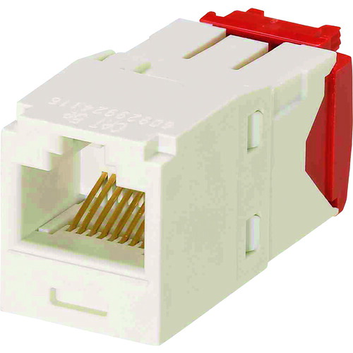 PANDUIT カテゴリ5E CJ5E88TGIW RJ45モジュラージャック UTP TGタイプ オフホワイト CJ5E88TGIW 50個まとめ売り 50個 【まとめ売り商品】
