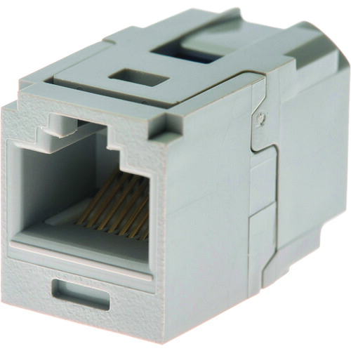 PANDUIT カテゴリ6 CC688IG JJアダプタ(RJ45中継用ジャック) ライトグレー 50個まとめ売り 50個 【まとめ売り商品】