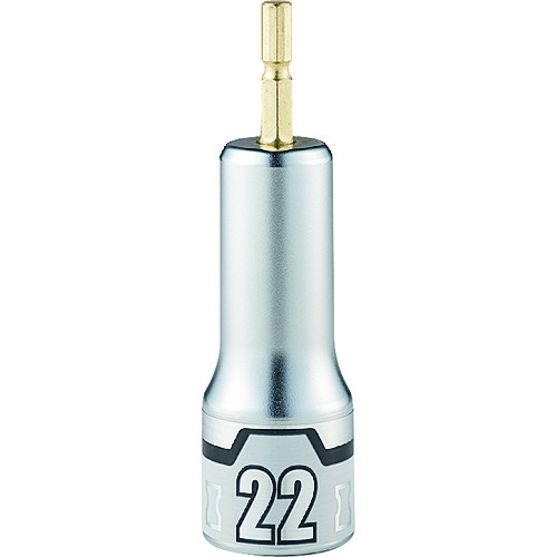 KTC インパクトドライバ用ソケットビット BZP63-22 難攻不落 22mm 10個まとめ売り 10個 【まとめ売り商品】