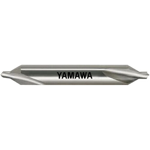 ヤマワ 弱ねじれ溝A形60&deg; CD-S-0.3X60X3 センタ穴ドリル CD-S 0.3X60&deg;X3 10本まとめ売り 10本 【まとめ売り商品】｜設備プロ王国　店