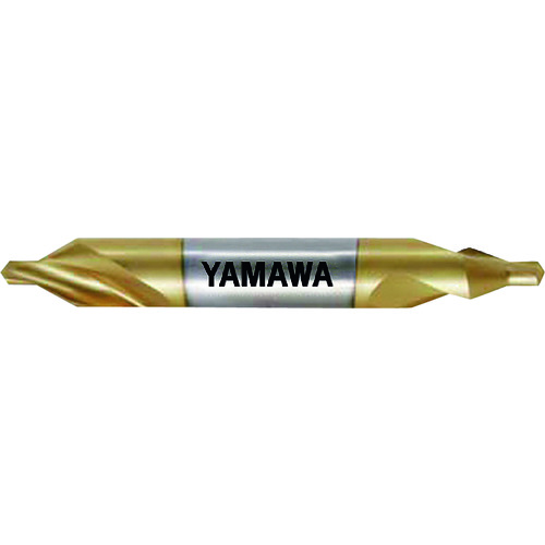 ヤマワ 上塗り弱捻じれ溝A形60° CD-S-V-2.5X60X7.7 真っただ中穴せん孔機 CD－S V 2.5X60°X7.7 10本まとめ売り 10本 【まとめ売り商いもの】