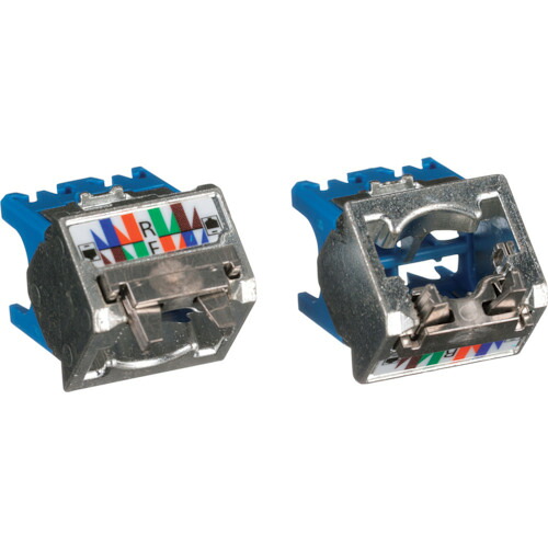 PANDUIT カテゴリ6A CJSUDCAPBU-X 上下45度シールドアングル シールド付きモジュラージャック用キャップ 青 CJSUDCAPBU－X 10袋まとめ売り 10袋 【まとめ売り商品】