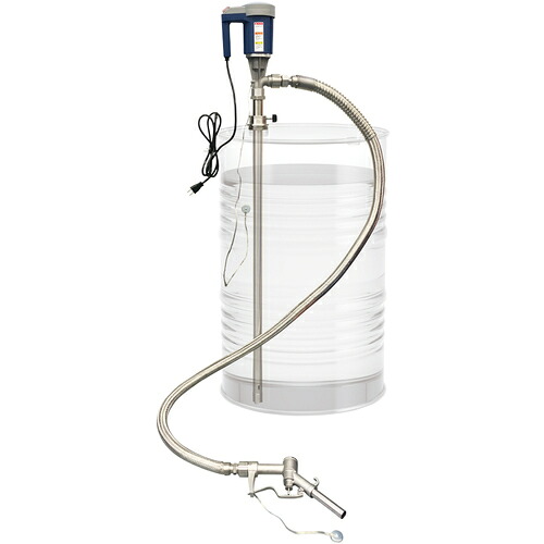 アクアシステム ケミカルドラムポンプSUS製(AC－100V)溶解剤・医薬品用 CHD1-20SUSN