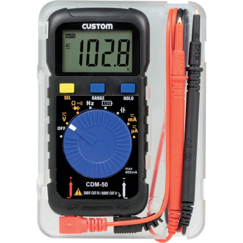 CUSTOM デジタルマルチメーター CDM-50 10台まとめ売り 10台 【まとめ売り商いもの】