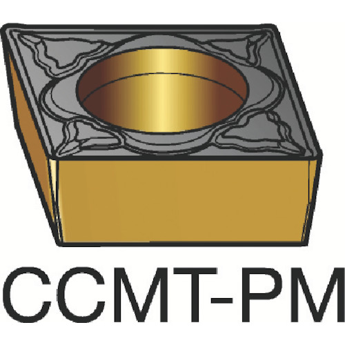 SANDVIK コロターン107 CCMT 09 T3 04-PM 旋削用ポジチップ(120) 1515 10個まとめ売り 10個 【まとめ売り商品】
