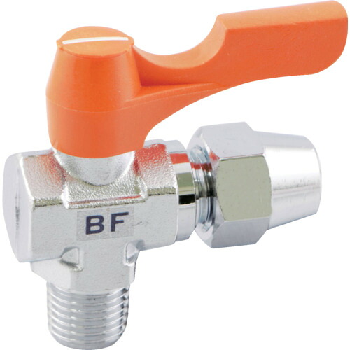 ASOH ボールバルブ BF-3208 エースボール フレアージョイント型 PT1/4&times;Φ8 20個まとめ売り 20個 【まとめ売り商品】｜設備プロ王国　店