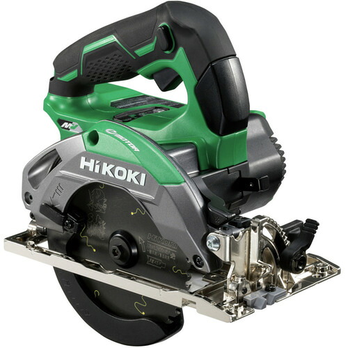 HiKOKI コードレス丸のこ C3605DA-SK-NN 36V 125mm(黒鯱チップソー付) 本体のみ グリーン｜設備プロ王国　店