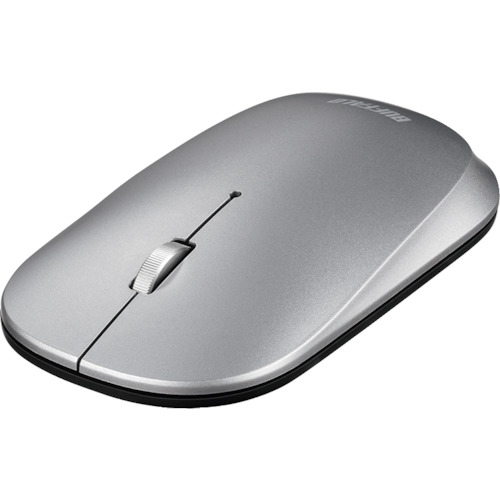 BUFFALO 薄型 BSMBW330NSV 3ボタン 無線 BlueLEDマウス ノーマル シルバー 40個まとめ売り 40個 【まとめ売り商品】