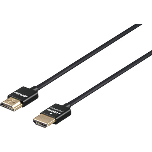 BUFFALO イーサネット相応う BSHD3S15BK HIGH SPEED HDMI有線テレビ か細い手合い 1.5m 黒いこと 40個まとめ売り 40個 【まとめ売り商いもの】