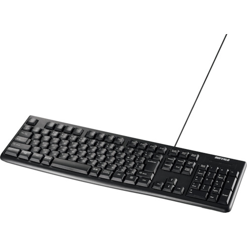 BUFFALO USB繋ぎ合わせる BSKBU100BK 有線判定基準鍵盤 黒いこと 10個まとめ売り 10個 【まとめ売り商いもの】