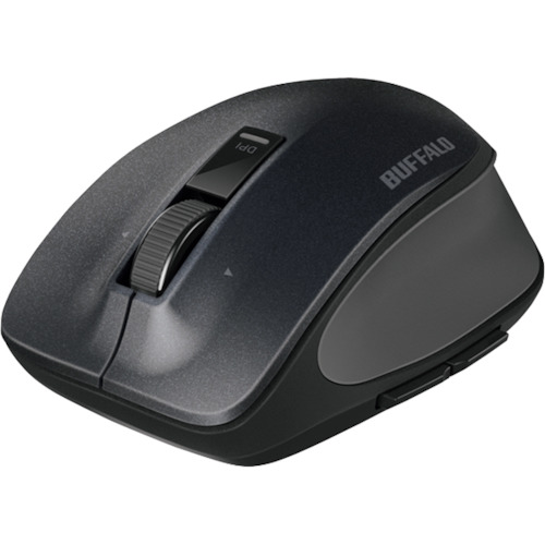 BUFFALO 無線 BSMBW500MBK BlueLED プレミアムフィットマウス Mサイズ ブラック 40個まとめ売り 40個 【まとめ売り商品】
