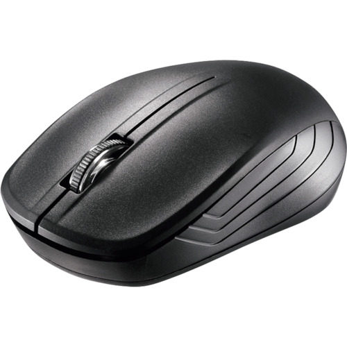 BUFFALO 無線(2.4GHz)IR BSMRW21BKZ LEDマウス 3ボタンタイプ 簡易パッケージモデル ブラック 100個まとめ売り 100個 【まとめ売り商品】