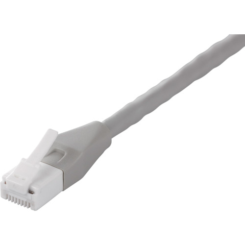 BUFFALO ツメの折れないCat6 BL6TN100LG LANケーブル 10m ライトグレー 45個まとめ売り 45個 【まとめ売り商品】｜設備プロ王国　店
