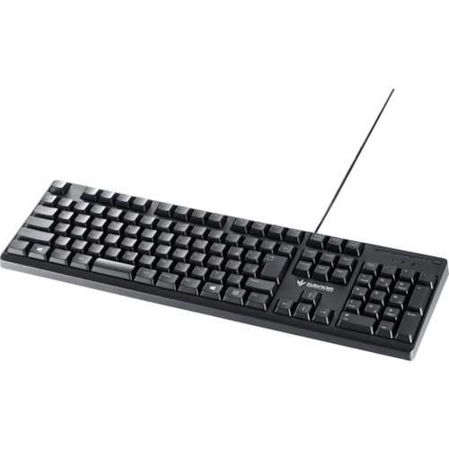 BUFFALO USB＆PS/2接続 BSKBCG300BK 有線ゲーミングキーボード PS4対応 ブラック 10個まとめ売り 10個 【まとめ売り商品】