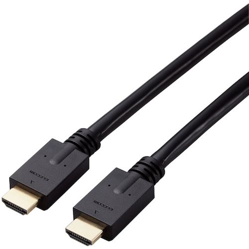 ELECOM HDMIケーブル CAC-HD1450BK/ID イーサネット対応 仕様固定 5m ブラック 36本まとめ売り 36本 【まとめ売り商品】