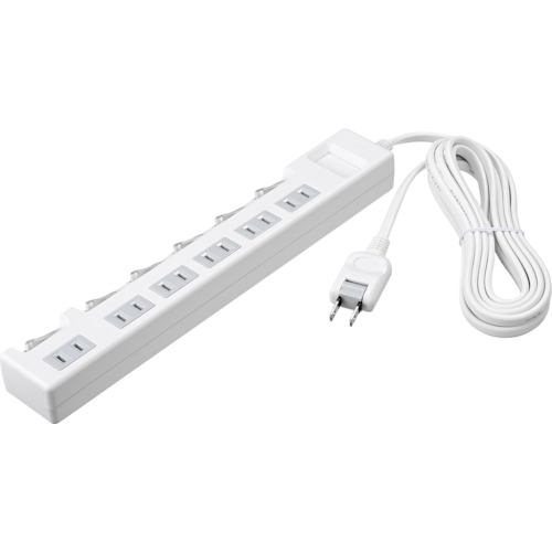 BUFFALO 2ピン式電源タップ BTCSHWJT2630WH 個別スイッチ/ほこり防止シャッター付/6個口/3.0m ホワイト 28個まとめ売り 28個 【まとめ売り商品】