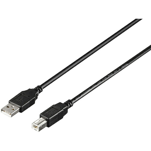 BUFFALO USB2.0 BU2ABC30BK A to B 炭素構成単位練り込み有線テレビ 3.0m 黒いこと 72個まとめ売り 72個 【まとめ売り商いもの】