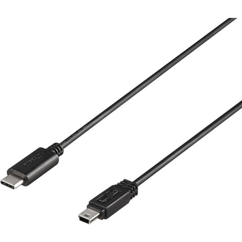 BUFFALO USB2.0有線テレビ BU2CMN10BK C－miniB 1m 黒いこと 300個まとめ売り 300個 【まとめ売り商いもの】