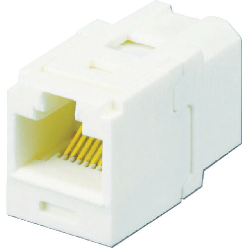 PANDUIT カテゴリ6 CC688IW JJアダプタ(RJ45中継用ジャック) オフホワイト 50個まとめ売り 50個 【まとめ売り商品】｜設備プロ王国　店
