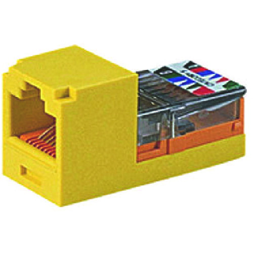 PANDUIT カテゴリ5Eモジュラージャック CJ588YLY 黄 50個まとめ売り 50個 【まとめ売り商品】|設備プロ王国 店