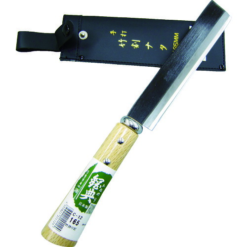 鋼典 竹割ナタ C-12 ビニール鞘完全包装 6丁まとめ売り 6丁 【まとめ売り商品】