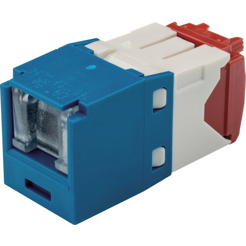 PANDUIT 科目5E CJH5E88TGBU シャッター付モジュラージャック 青 50個まとめ売り 50個 【まとめ売り商いもの】