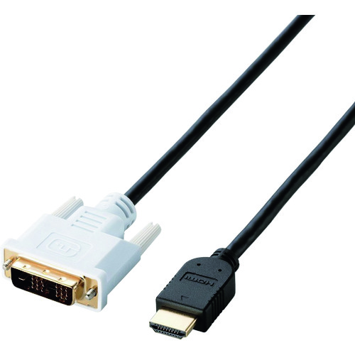 ELECOM HDMI－DVI変換ケーブル DH-HTD10BK 1m ブラック 40本まとめ売り 40本 【まとめ売り商品】