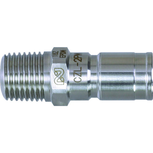 日東 コンパクトゼロスピルカプラ CZL-1PM SUS EPDM 相手側取付サイズRc1/8 50個まとめ売り 50個 【まとめ売り商品】|設備プロ王国 店