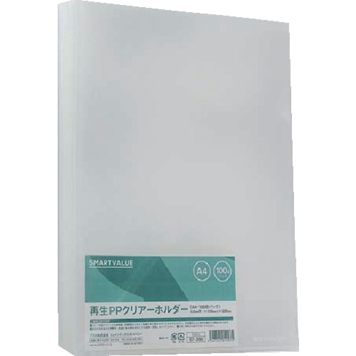 JTX 57390)生まれ変わりPPせつ然たる－ホルダ－ D500J A4X100枚 D500J 6PKまとめ売り 6PK 【まとめ売り商いもの】