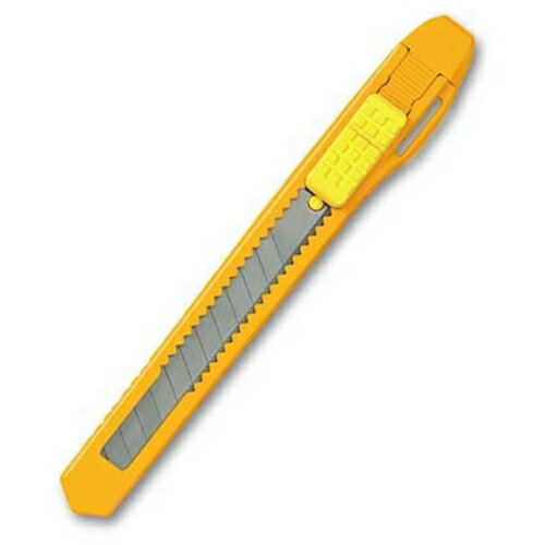 PLUS 365742)カッターナイフ CU-103 YL(10) S CU－103 イエロー10本 20箱まとめ売り 20箱 【まとめ売り商品】 19,341円