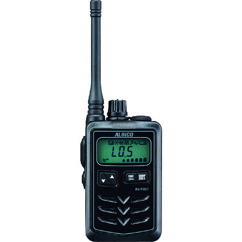 ALINCO 特定小電力トランシーバー DJP321BM ブラック ミドルアンテナ 11,528円