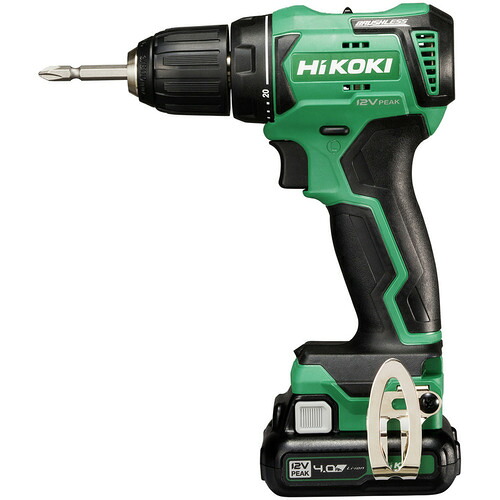 HiKOKI 10.8Vコードレスドライバドリル DS12DD-2LS 4.0Ah