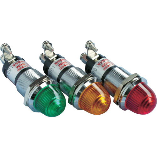 サカヅメ ランプ交換型超高輝度LED表示灯(AC100V接続) DO8-B6M-AC100V-O/O 橙 φ16 20個まとめ売り 20個 【まとめ売り商品】|設備プロ王国 店