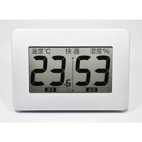CRECER 超大画面デジタル温湿度計SKY～スカイ～ CR-3000W 10個まとめ売り 10個 【まとめ売り商品】
