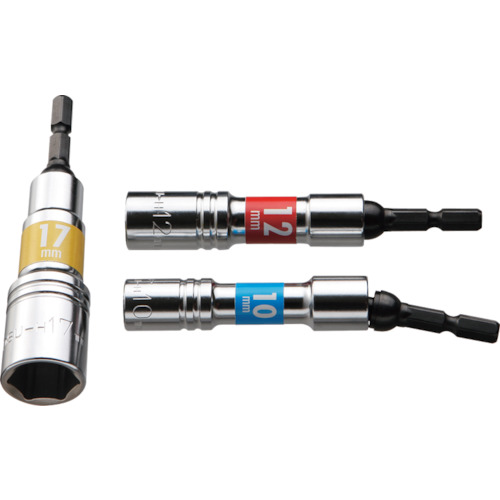 スーパー 電ドル用ソケットビット(ユニバーサルタイプ) DSU21H 呼びS:21mm 10個まとめ売り 10個 【まとめ売り商品】｜設備プロ王国　店