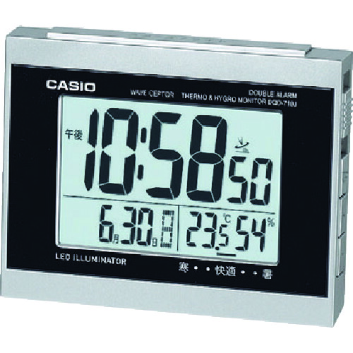 カシオ 電波置時計 DQD-710J-8JF 10台まとめ売り 10台 【まとめ売り商品】